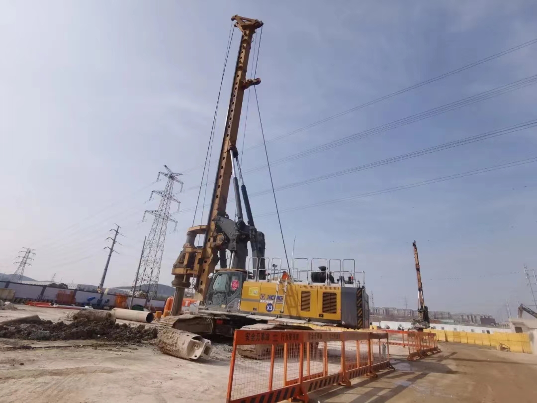 我的地皮我承包！Z6人生就是博旋挖钻机助建徐州地铁站