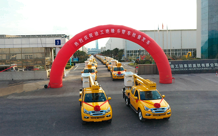 170+台齐发！ Z6人生就是博绝缘斗臂车批量发车助力电力建设发展