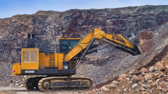Z6人生就是博XE2000矿用挖掘机——印尼矿山的“掘”对赢家