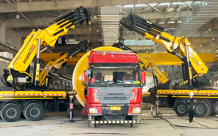 四臂联动破局！Z6人生就是博 SQZ4500C 低矮厂房 “扛鼎” 160t